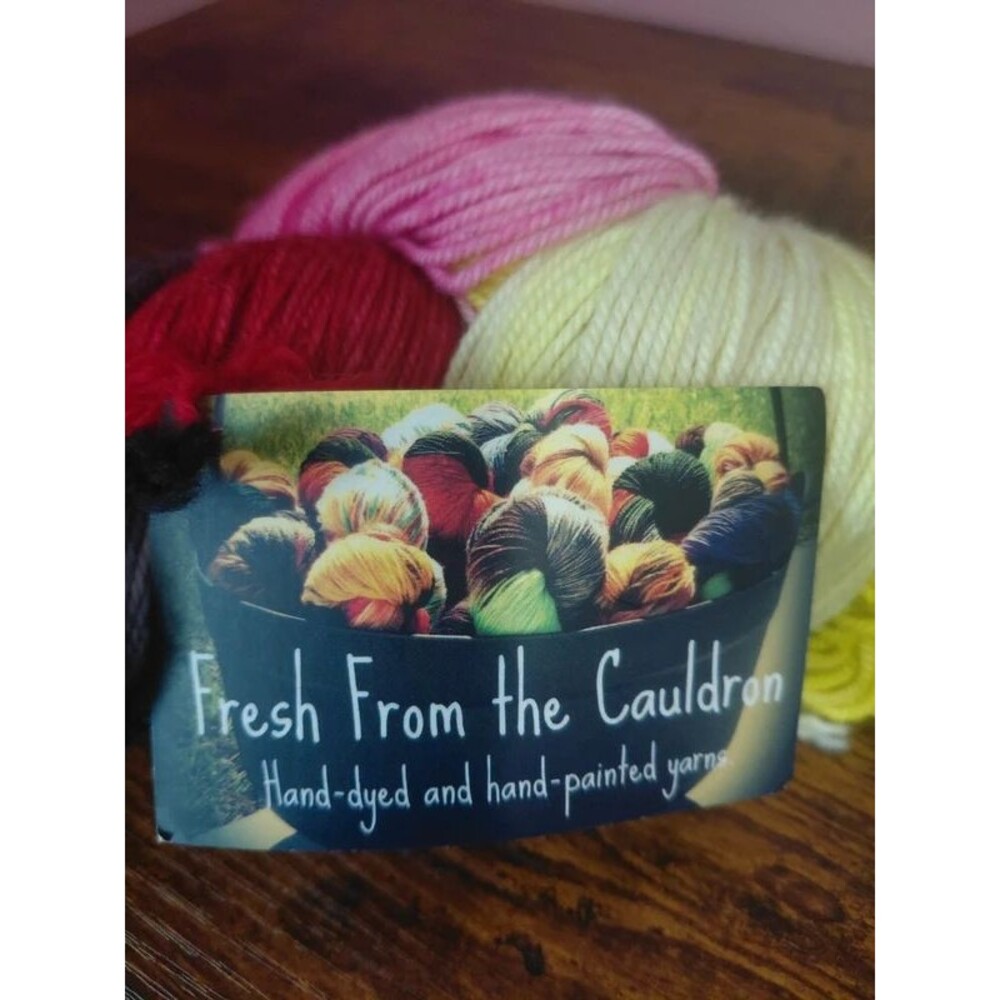 Fresh From the Cauldron Indie Hand Dyed/ Hand Painted Sock Yarn